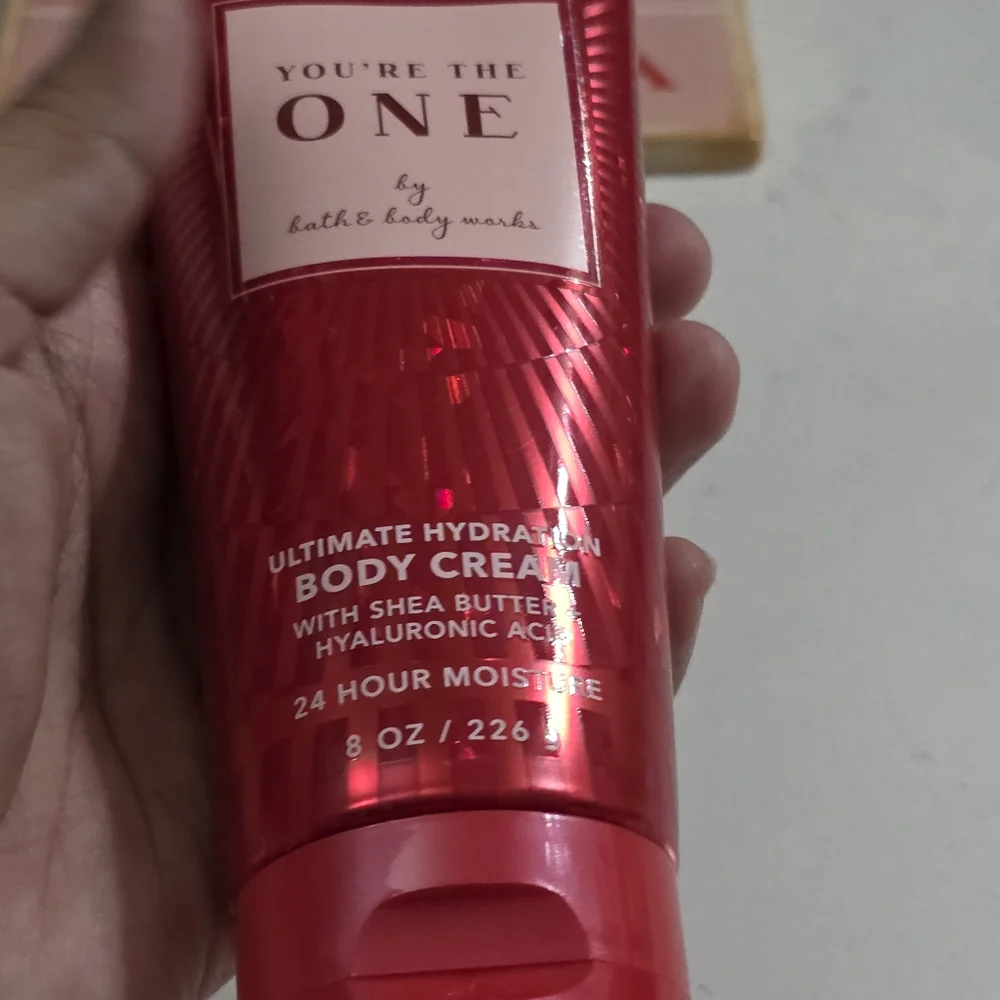 Bath Body Works You're the One 2 Piece Set Body Wash & Body Cream NEW